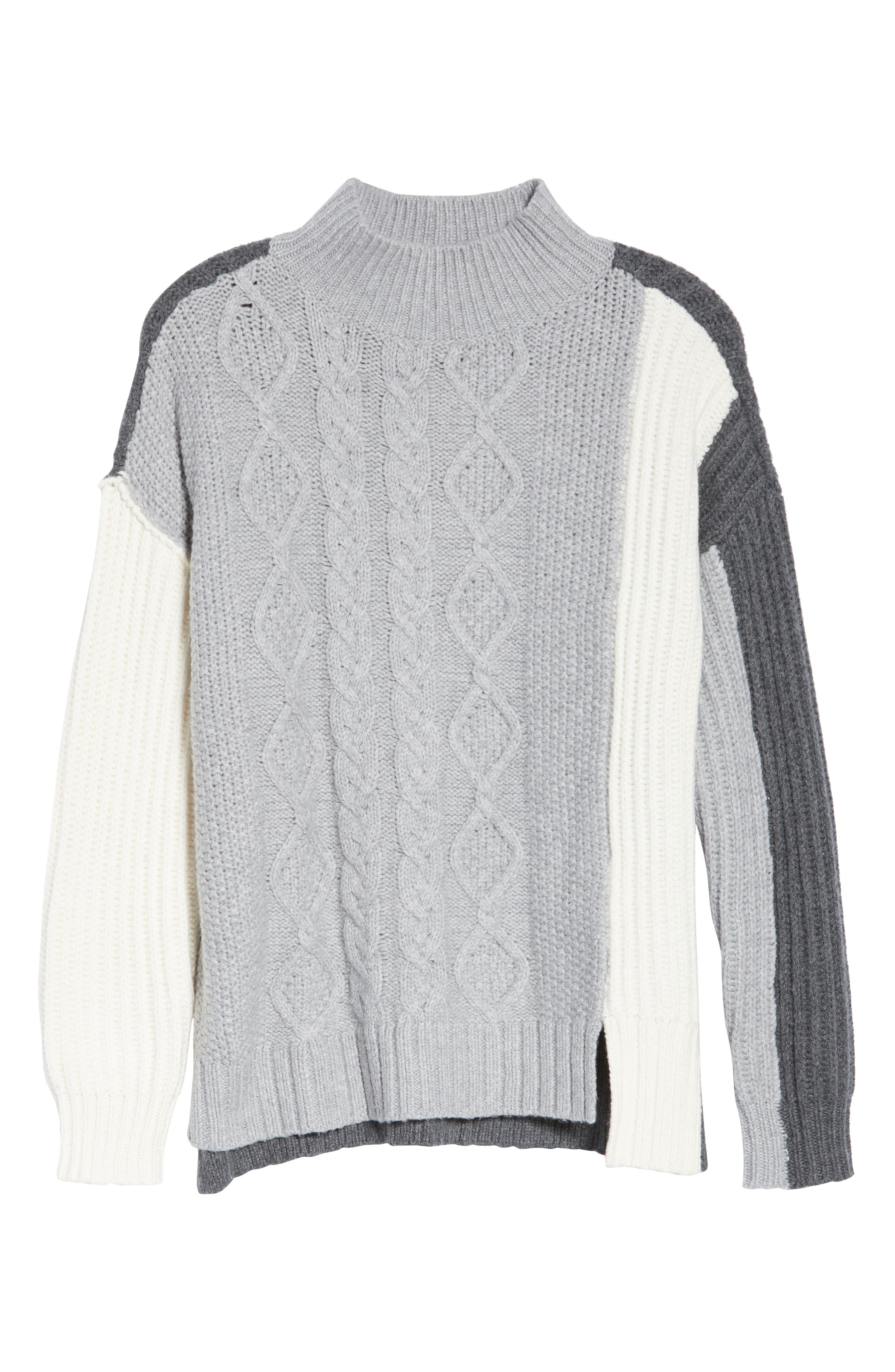 vince camuto cable knit sweater