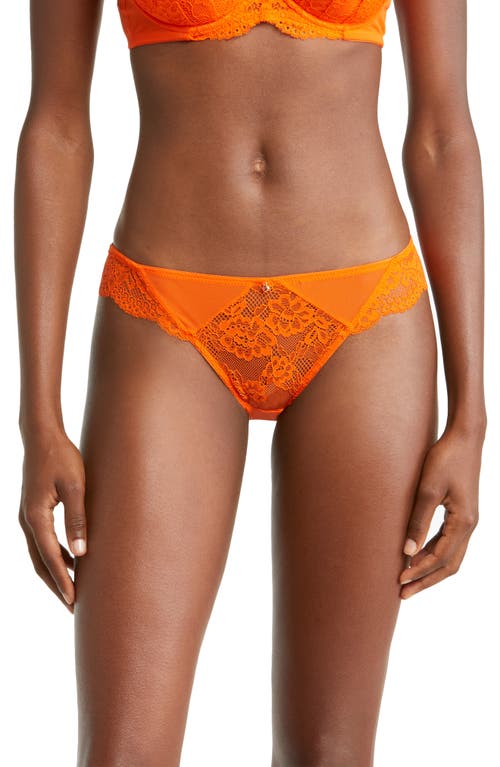 Ann Summers Lace Brazilian Panties in Orange