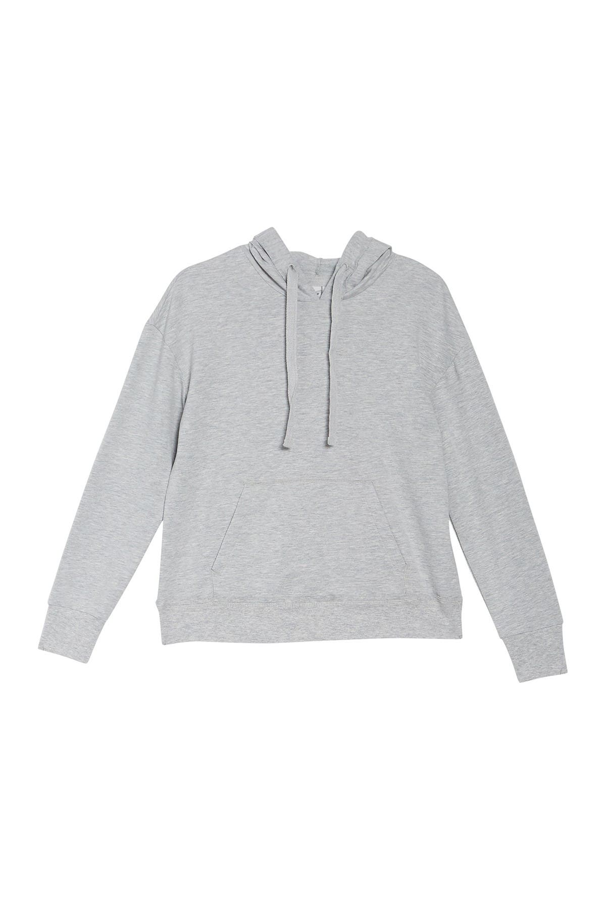 solid pullover hoodie