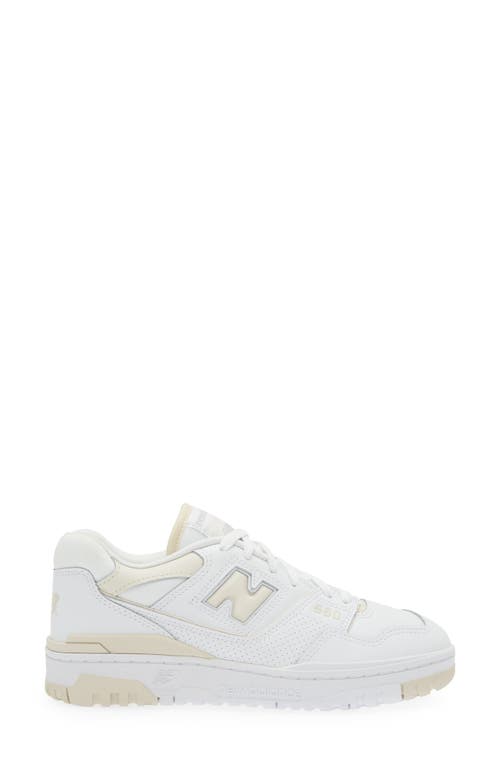 Shop New Balance 550 Basketball Sneaker In White/linen