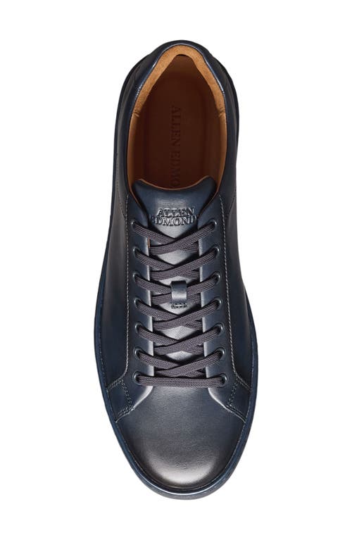 Allen Edmonds Barnes Low Top Sneaker In Navy