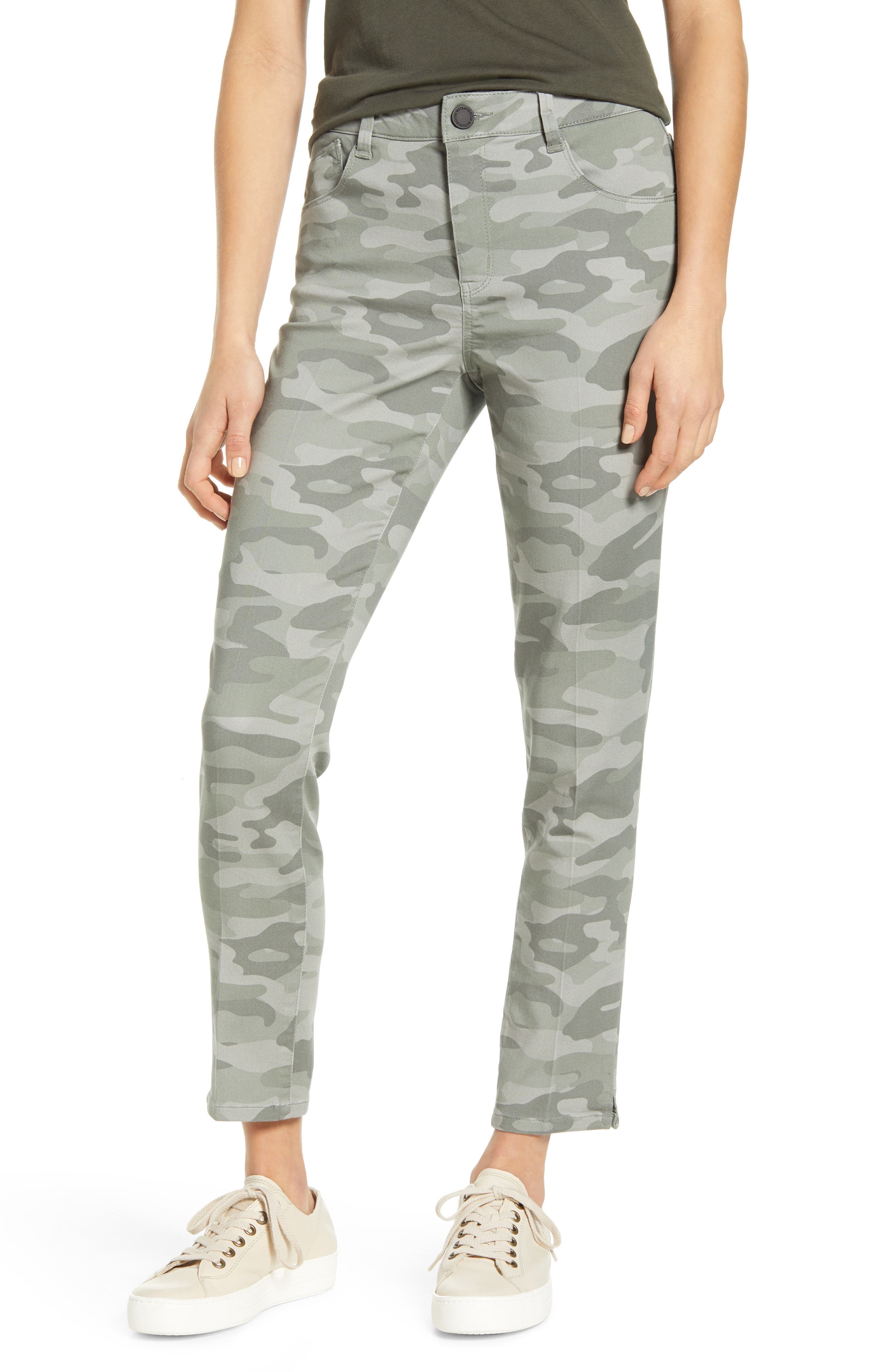 high waist camo pants