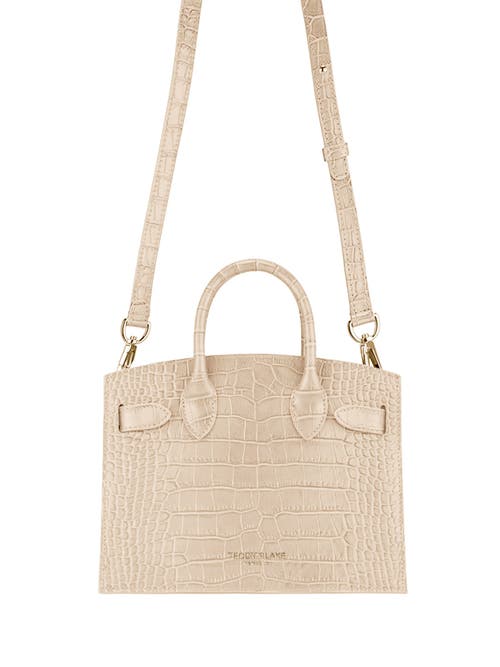 Shop Teddy Blake Bella Croco 12" In Cream