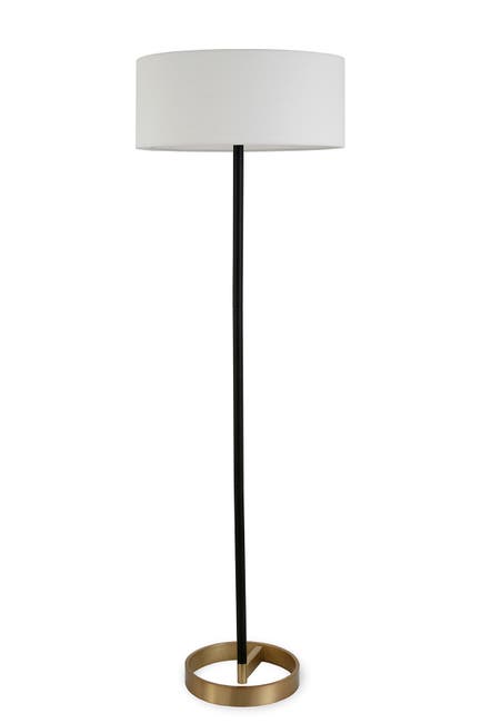 Estella Matte Black Brass Floor Lamp, Addison Floor Lamp