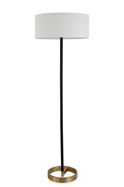 Addison And Lane Estella Matte Black Brass Floor Lamp With Linen Shade Nordstrom Rack Estella Matte Black Brass Floor Lamp, Addison Floor Lamp