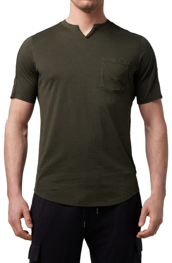 Good Man Brand Premium Cotton T-shirt In Rifle Green Dark