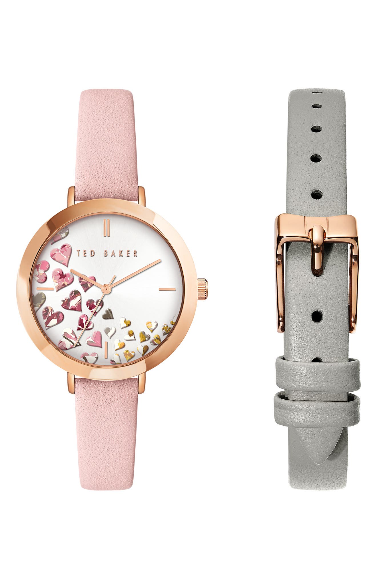 ted baker rose gold watch