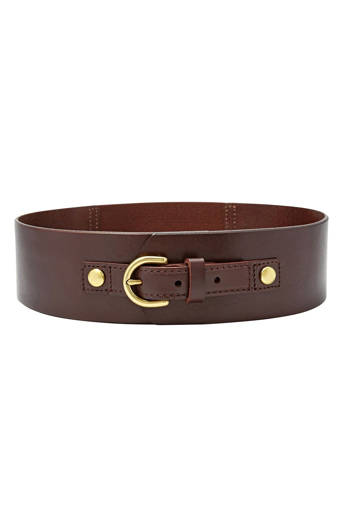 Fossil Wide Leather Belt Nordstrom