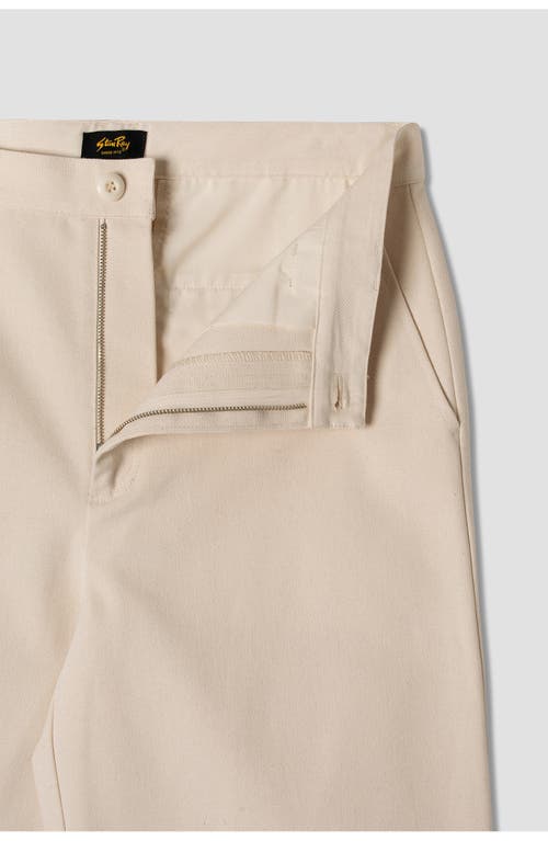 Shop Stan Ray Canvas Straight Leg Pants In Natural Twill