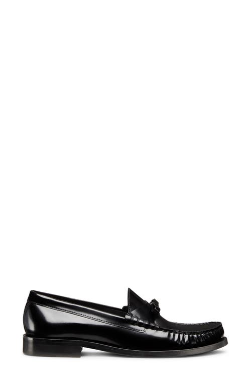 Stuart Weitzman Lottie Bow Loafer In Black