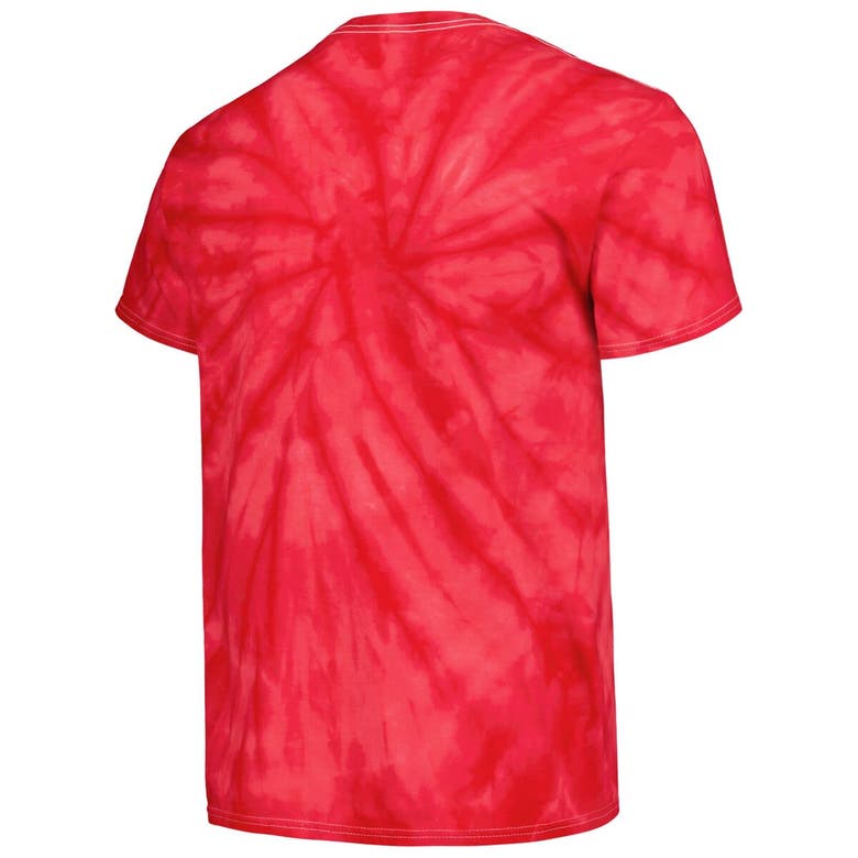 Shop Stitches Unisex  Red Las Vegas Aces Tie-dye Logo T-shirt