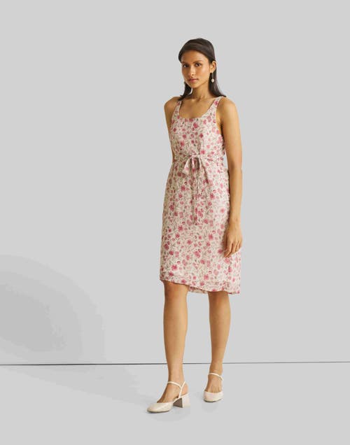 Shop Reistor Fitted Knee Length Dress In Petal Fusion