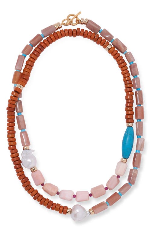 Cabana Cultured Pearl Necklace in Multi