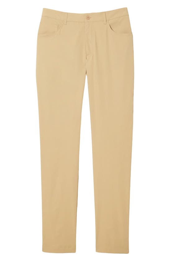 Shop Lacoste Slim Fit Performance Golf Pants In Croissant