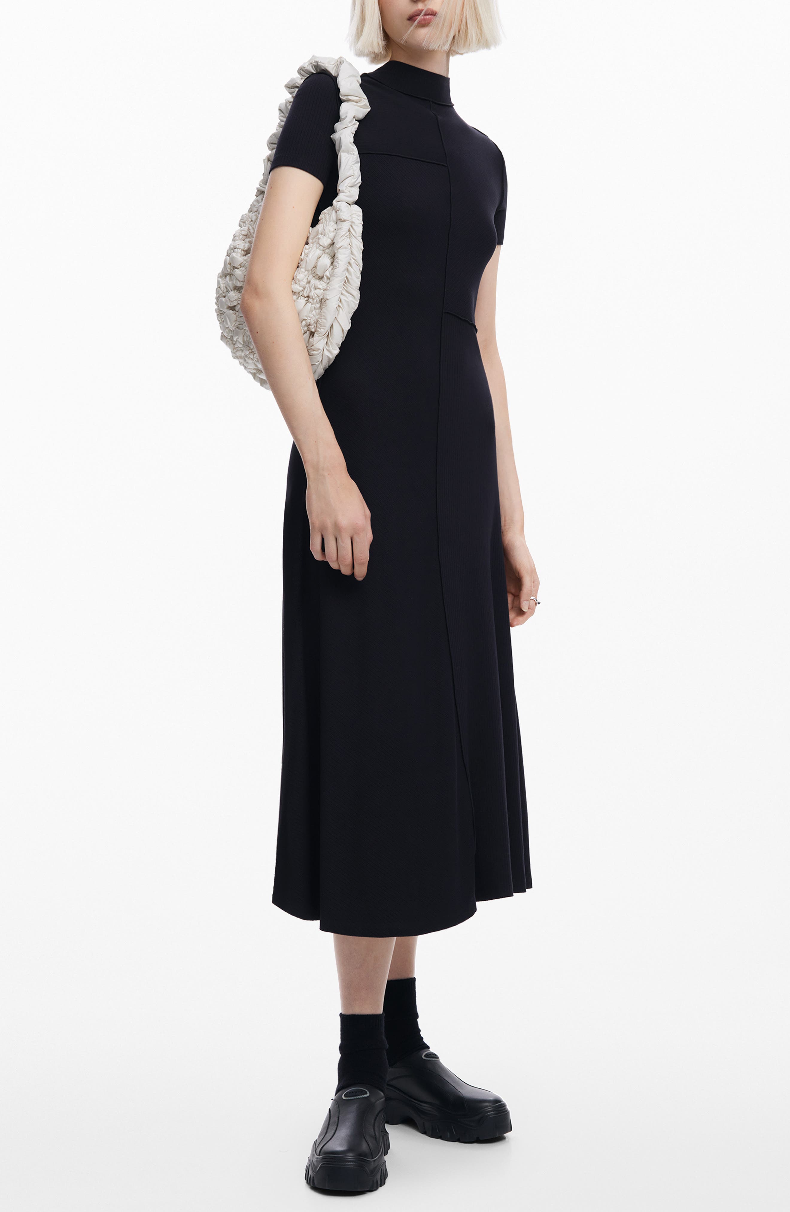 Desigual Cincinnati Stretch Dress in Black 