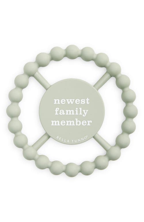 Bella Tunno Newest Family Member Teether in Green at Nordstrom