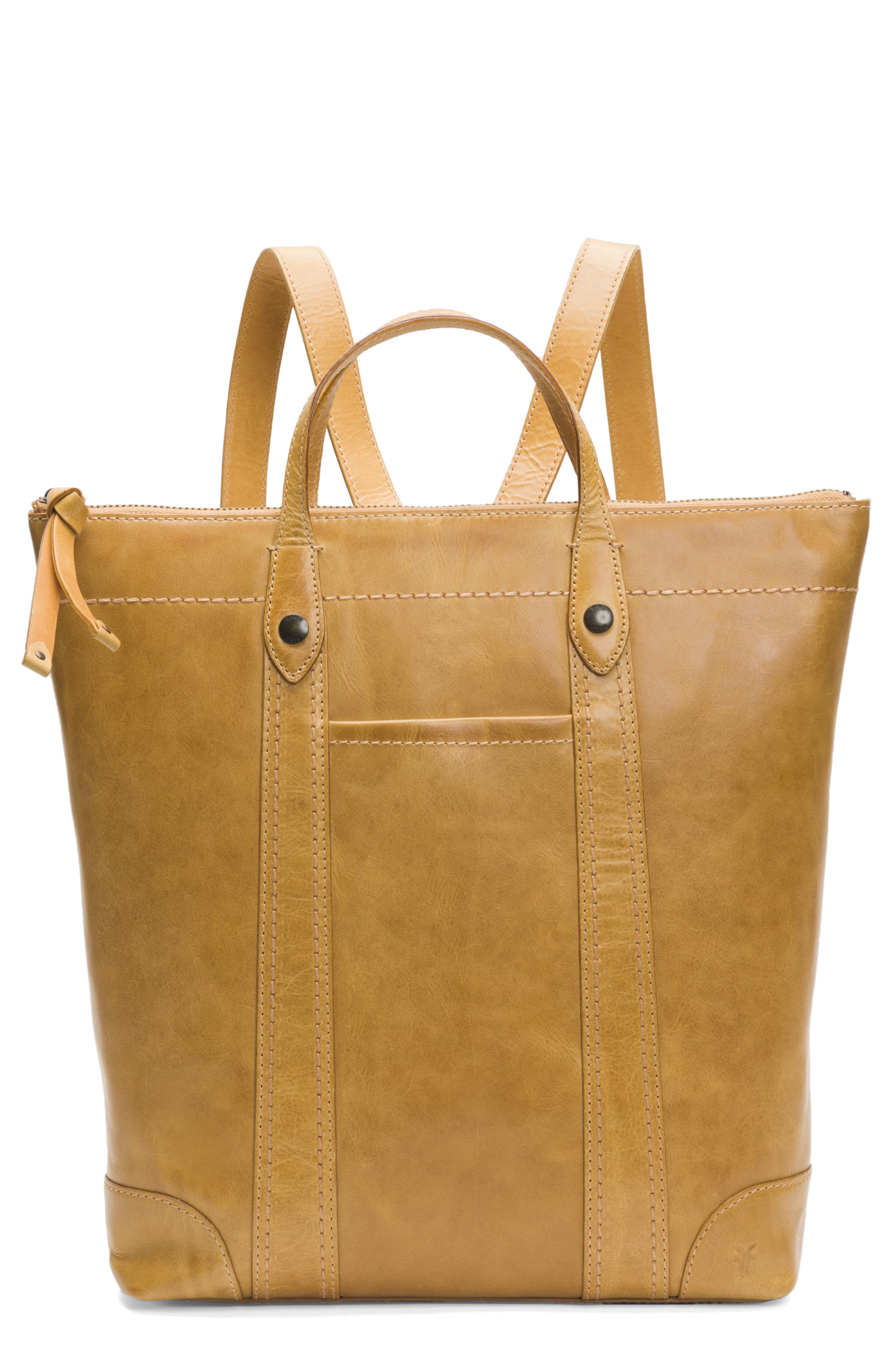 Frye Melissa Leather Zip Backpack Nordstrom Rack