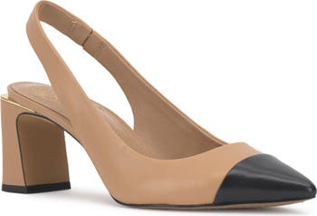 Vince camuto deals beige pumps