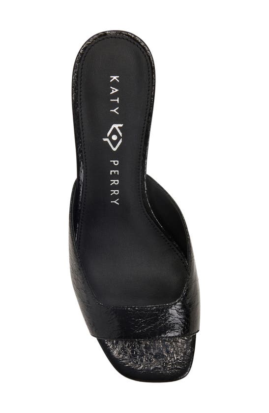 Katy Perry The Ladie Kitten Heel Slide Sandal In Black