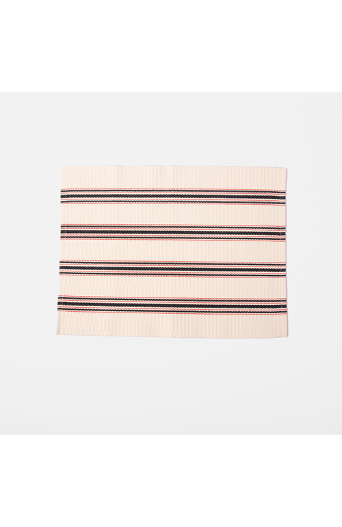 Siafu Home Mistari Striped Placemats Set Of 4 In Multi