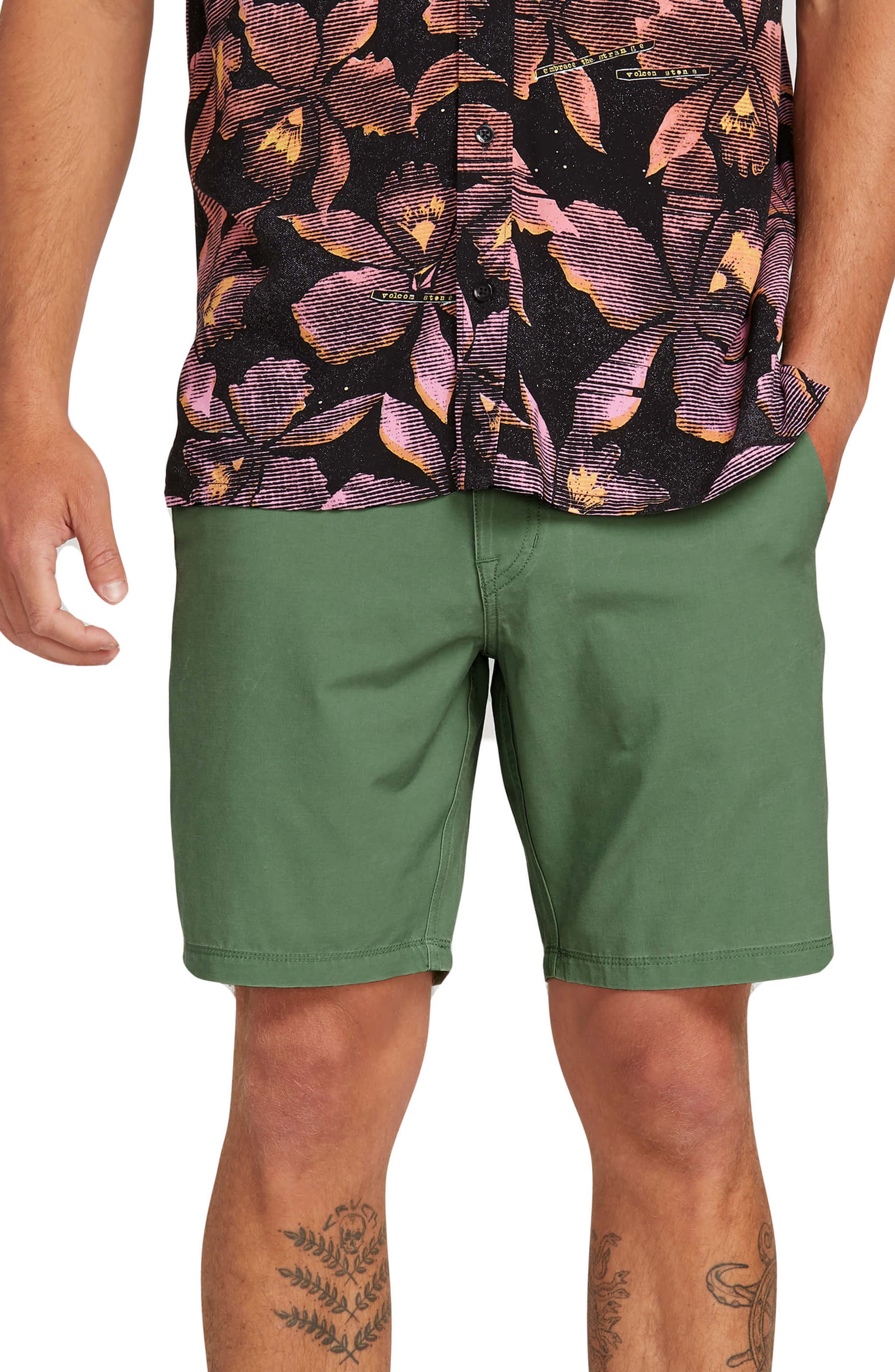 Surf N' Turf Faded Hybrid Shorts Nordstrom