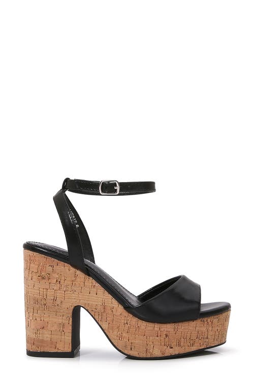 BERNESS BERNESS AVERIE CORK PLATFROM SANDAL
