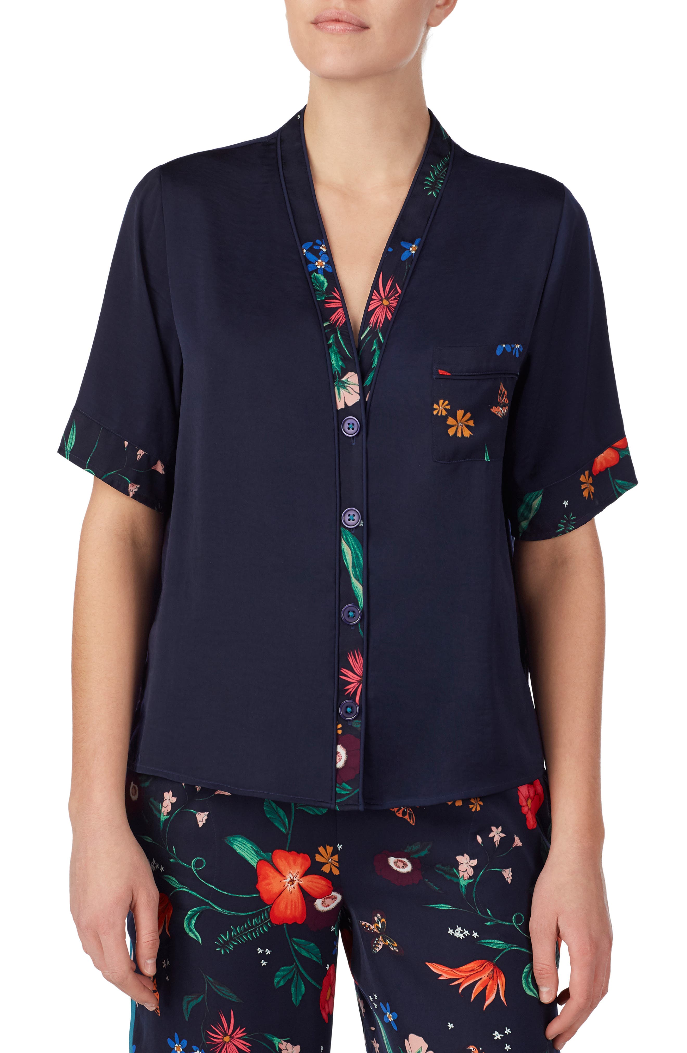 Room Service Pajama Top, Blue (Nordstrom Exclusive)