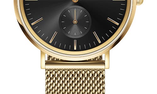 Daniel Wellington Classic Multi Eye Mesh Strap Watch, 40mm In Gold