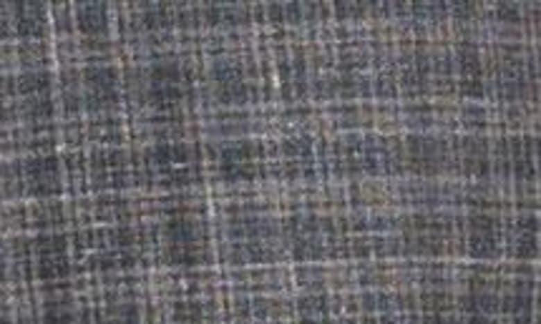 Shop Jb Britches Plaid Wool & Silk Blend Sport Coat In Charcoal