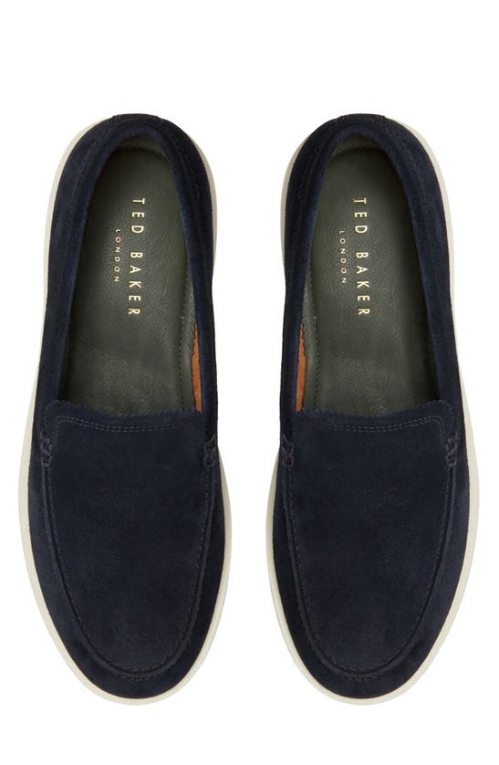 Shop Ted Baker London Hampshire Slip-on Shoe In Navy