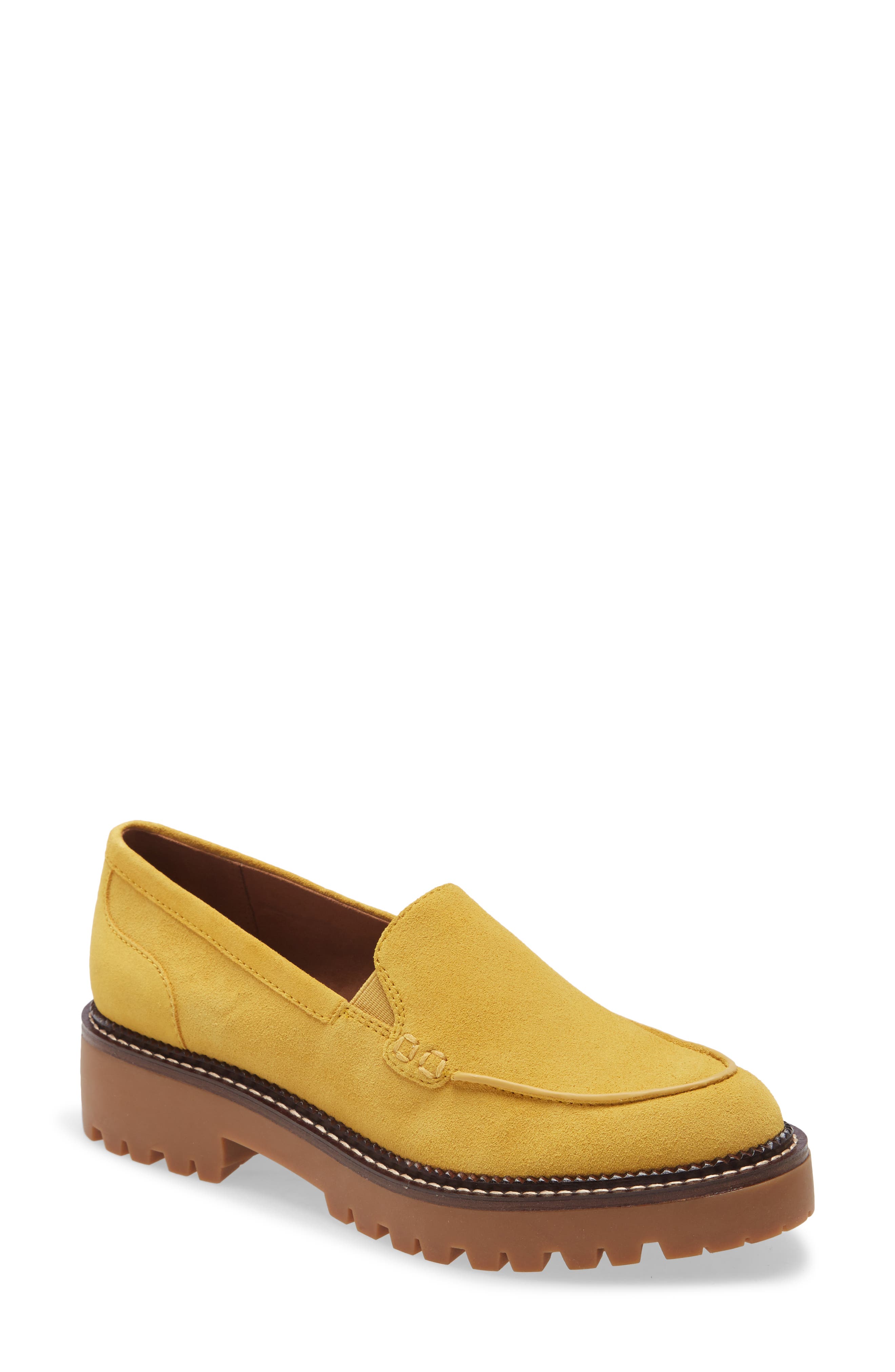 Loafers yellow Clearance