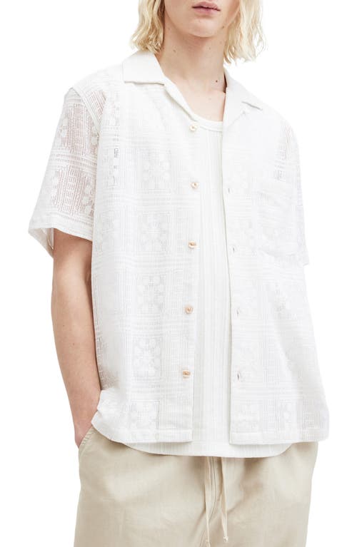 AllSaints Caleta Camp Shirt at Nordstrom,