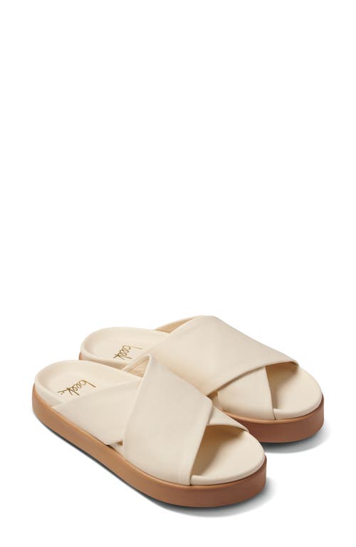 Shop Beek Hen Slide Sandal In Eggshell