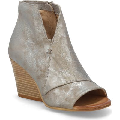 Miz Mooz Kimball Open Toe Bootie - Metallic