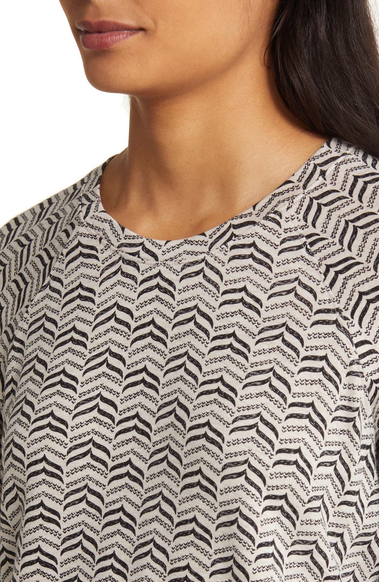 Hatley Chantel Long Sleeve Ruched T-Shirt, Alternate, color,