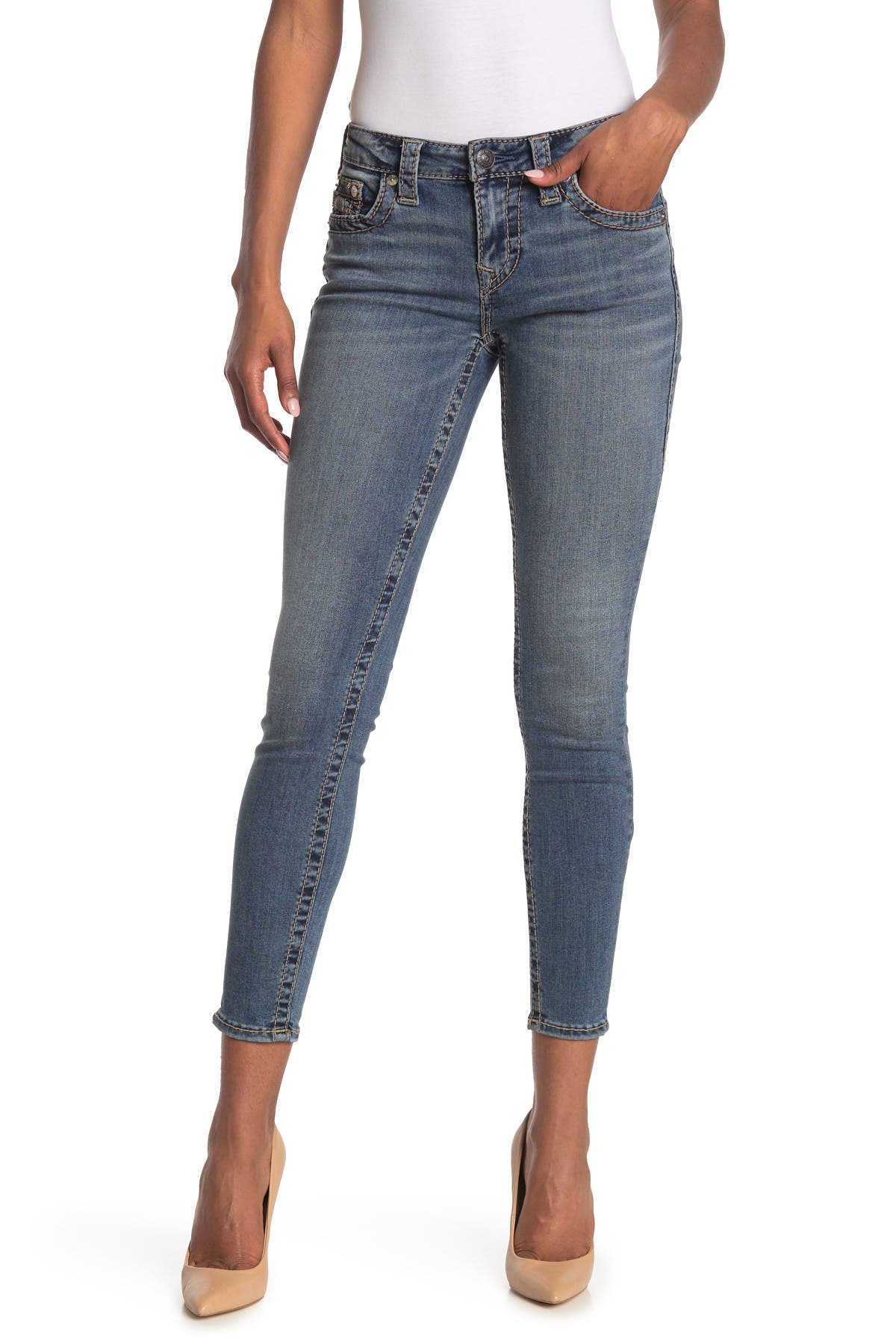 high waisted curvy skinny jeans