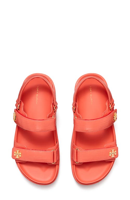 Shop Tory Burch Kira Slingback Sandal In Coral Crush