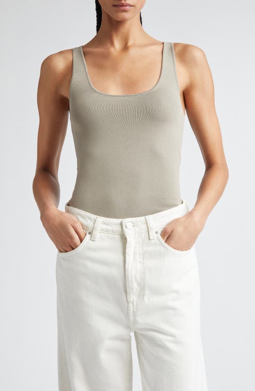Totême Compact Knit Tank In Dove