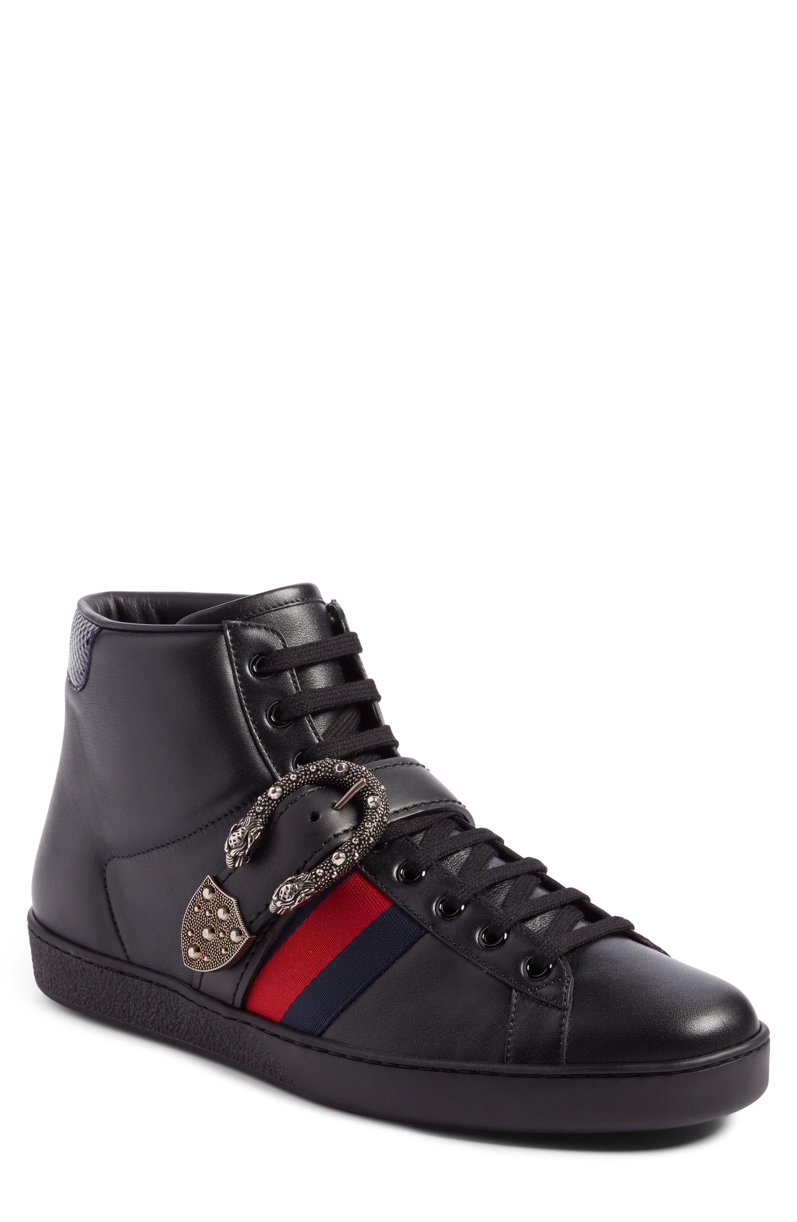 Gucci New Ace Dionysus Buckle High Top 