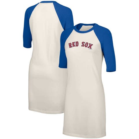 Boston Red Sox Maternity Baseball Fan Tri-Blend T-Shirt - Navy