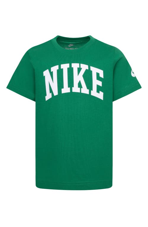 Shop Nike Kids' Club Logo Graphic T-shirt In Malachite