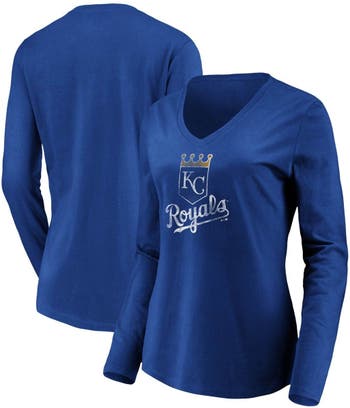 Kansas City Royals Fanatics Branded Women's Crew Pullover Sweater