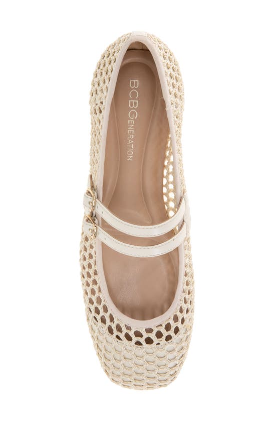 Bcbgeneration Harisa 2 Mary Jane Flat In Frappe