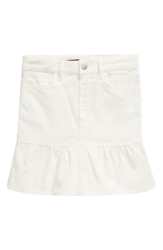 Shop Joe's Kids' Fara Denim Skirt In Cream Twist