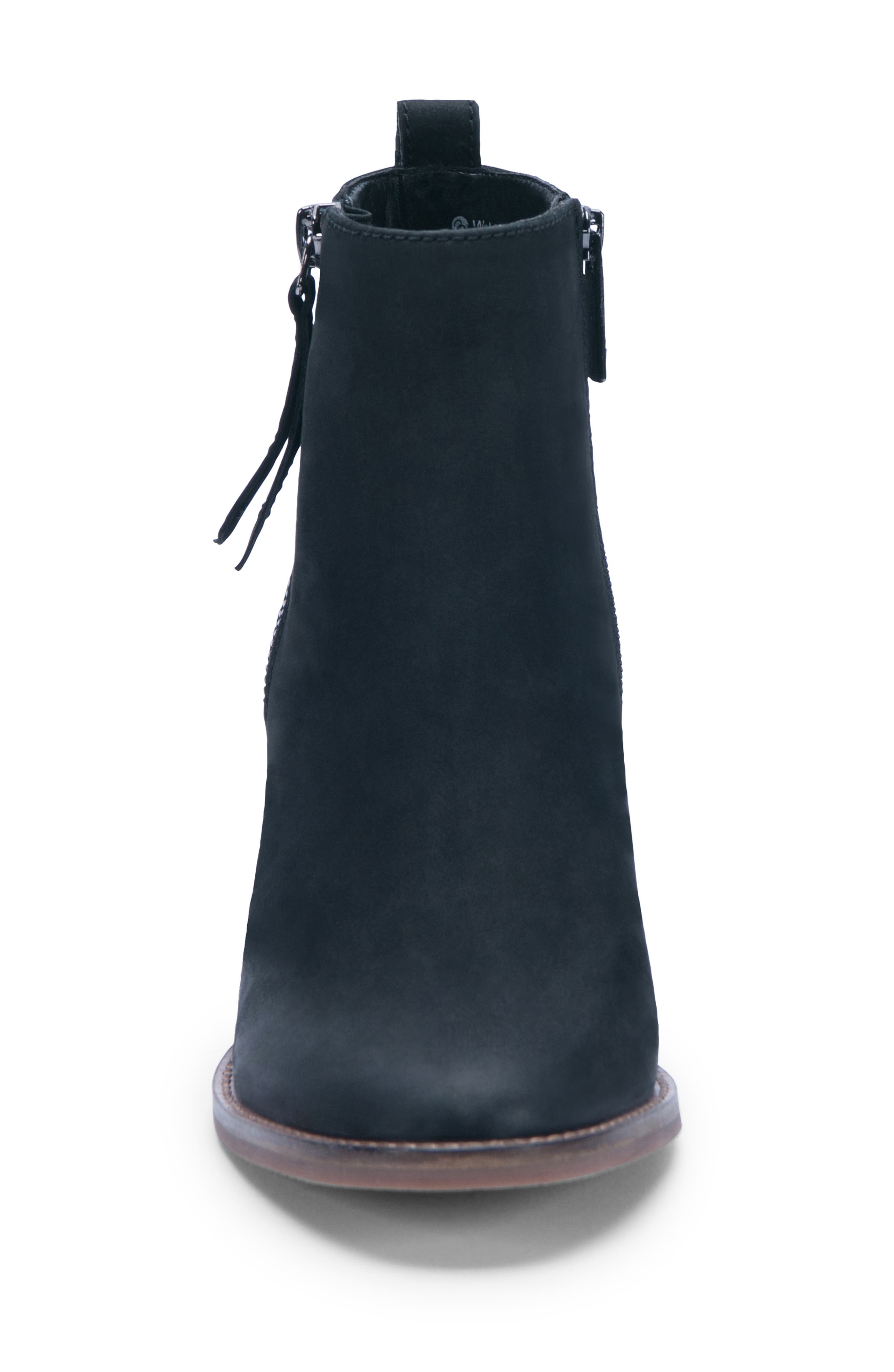 blondo nova waterproof leather zipper bootie