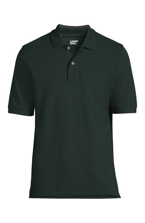 Shop Lands' End Short Sleeve Comfort-first Mesh Polo Shirt In Deep Woodland Green