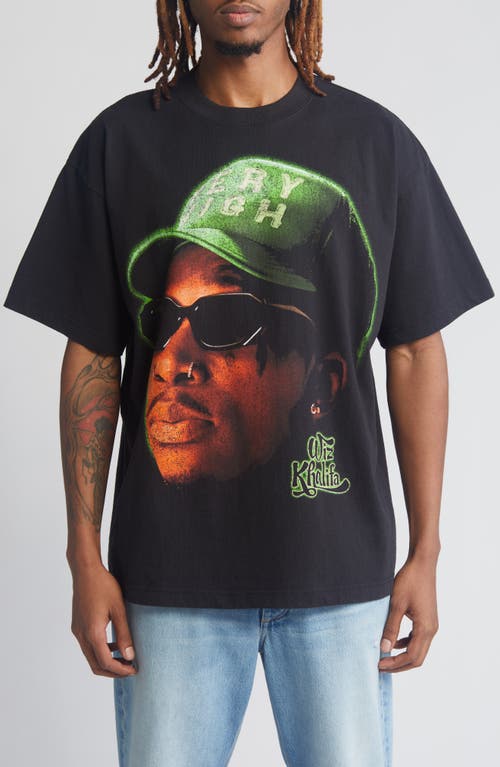 ID Supply Co Wiz Khalifa Very High Cotton Graphic T-Shirt Black at Nordstrom,