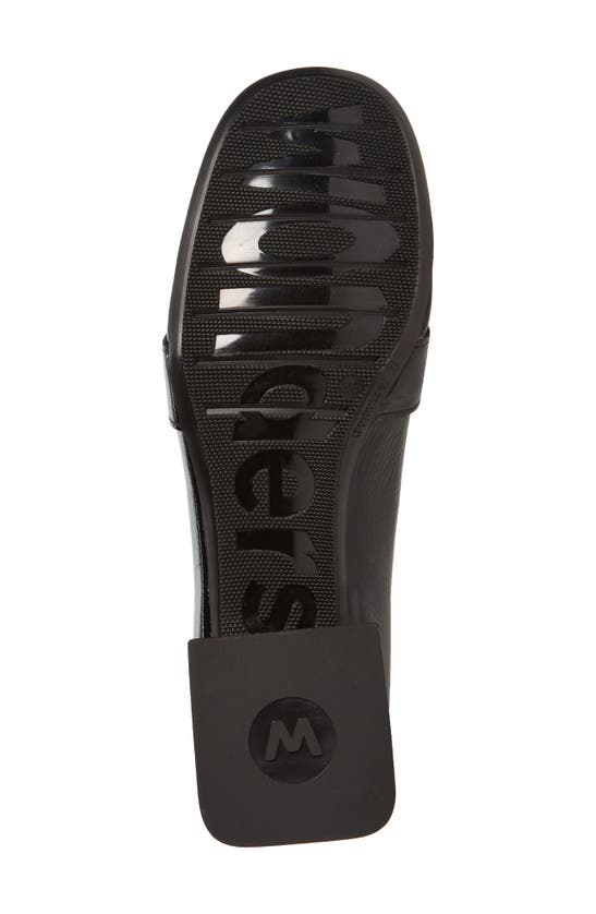 Wonders Elein Buckle Loafer In Lack Black