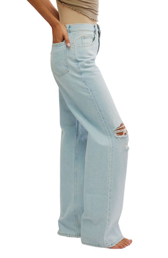 Shop Free People We The Free Tinsley High Waist Baggy Jeans In Ripper