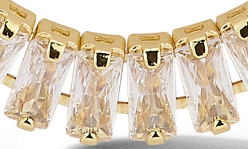 Chloe & Madison Chloe And Madison Cubic Zirconia Necklace In Gold